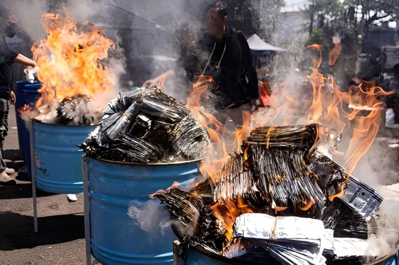 Polrestabes Bandung Musnahkan 2,7 Juta Butir Obat Ilegal Peredaran Gelap