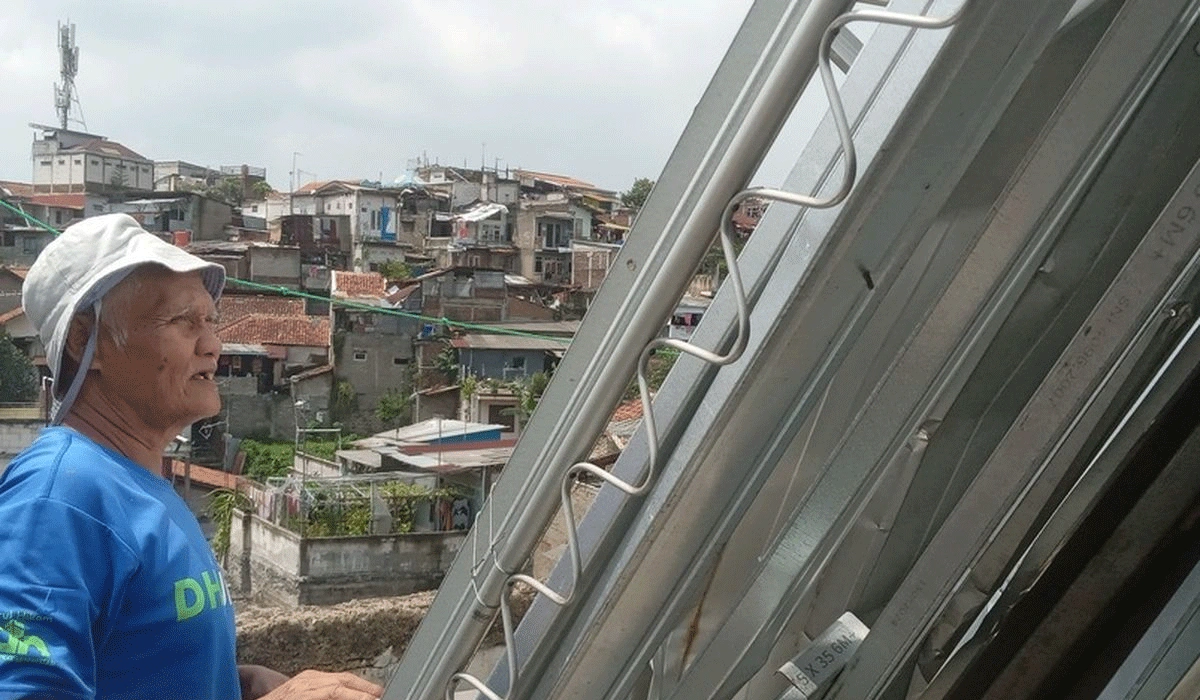 Detik-Detik Mencekam, Puting Beliung Sapu Sekeloa Bandung